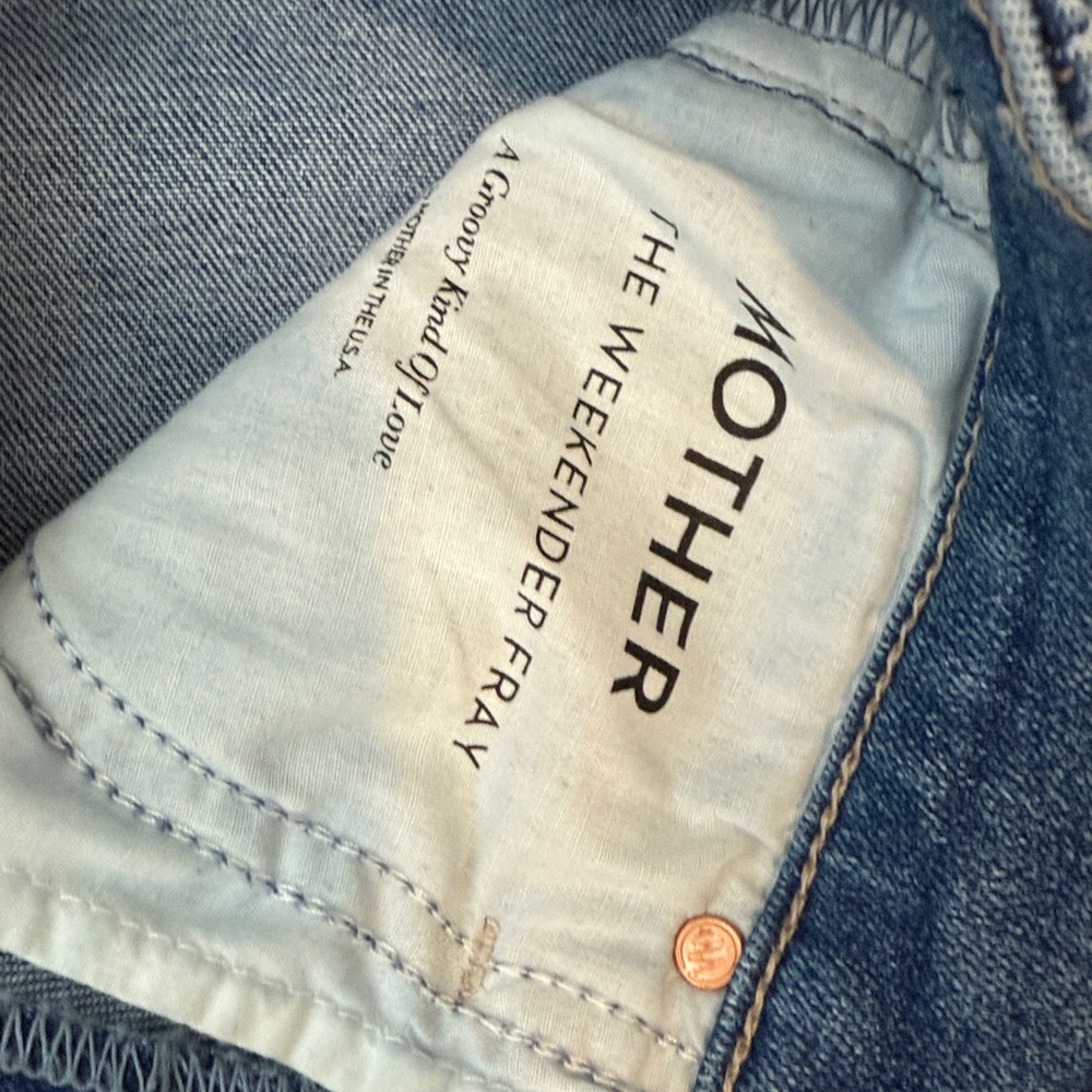 MOTHER jeans The Weekender Fray size 23 - Picture 7 of 11